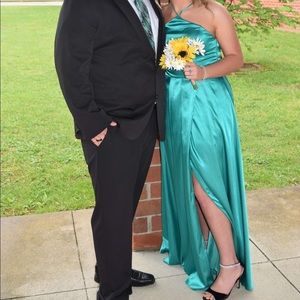 Green Prom Dress (Size 11)